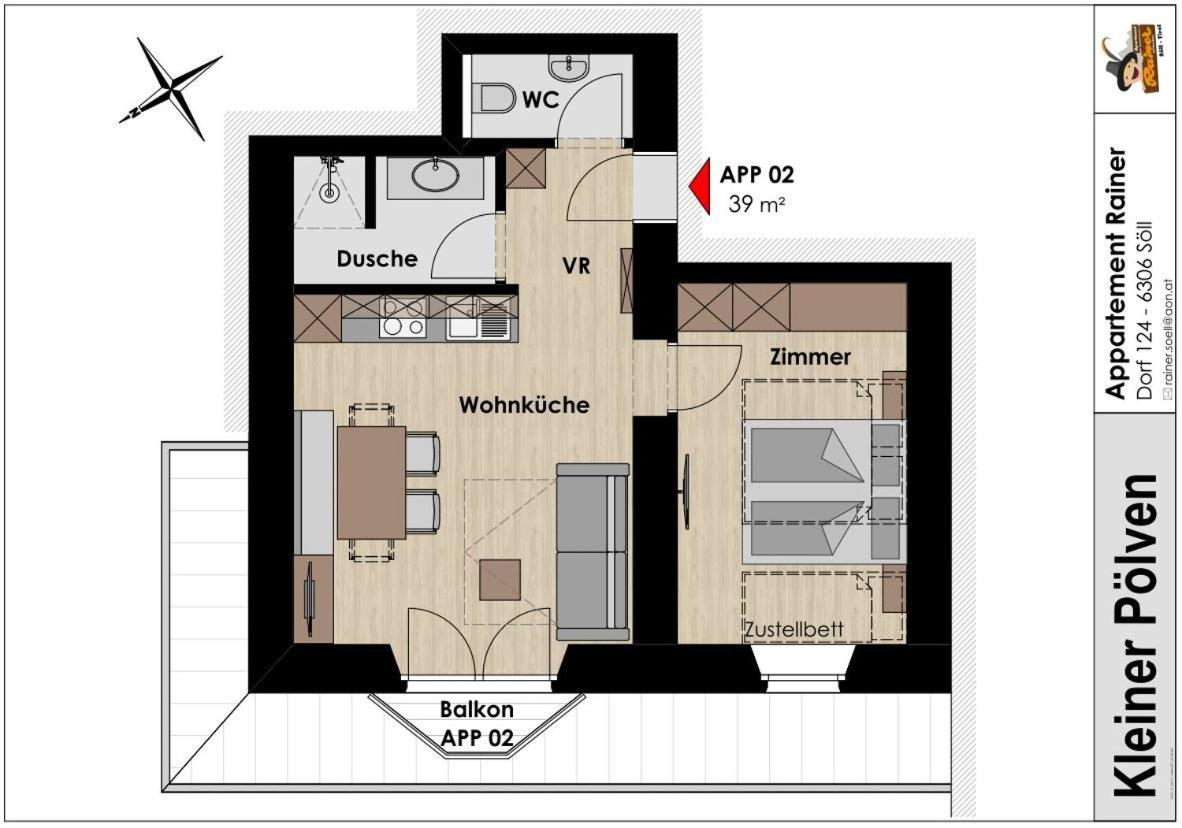 Apartment Rainer - Mittendrin Söll Екстериор снимка