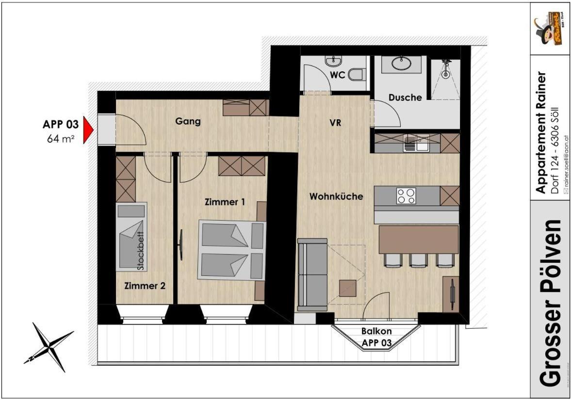 Apartment Rainer - Mittendrin Söll Екстериор снимка